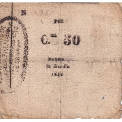 ASSEDIO DI PALMANOVA 50 CENTESIMI 1848 